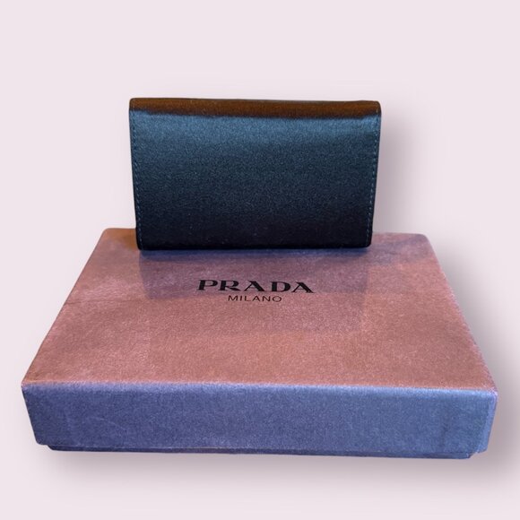 Authentic Prada Black Nylon Key Case w/ Box – NWOT - Picture 2 of 5